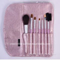 fashionable 7pc cosmetic brush set